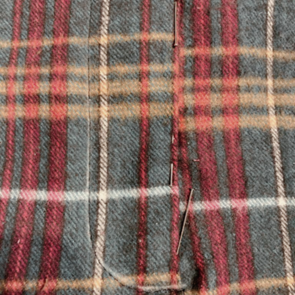 Abb. 13 - Naht endet im Bogen bei der genähten Kreuznaht